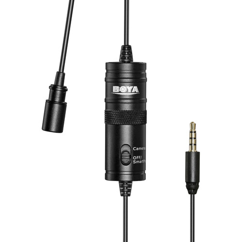 BOYA BY-M1 Omnidirectional Lavalier Microphone (Black) - Image 4