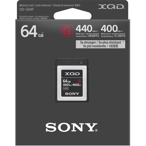 その他 SONY - SONY XQD 64GB Karta pamięci do aparatu Sony XQD 64GB (QDG64E) - Ceny i