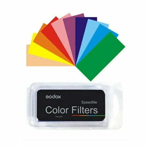 Godox CF07 Universal Speedlite Filter Kit For Flash Photography 7 Colour set - Image 6