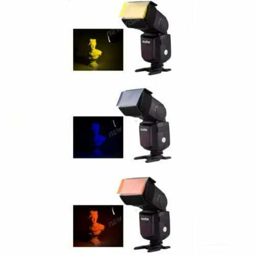 Godox CF07 Universal Speedlite Filter Kit For Flash Photography 7 Colour set - Image 2