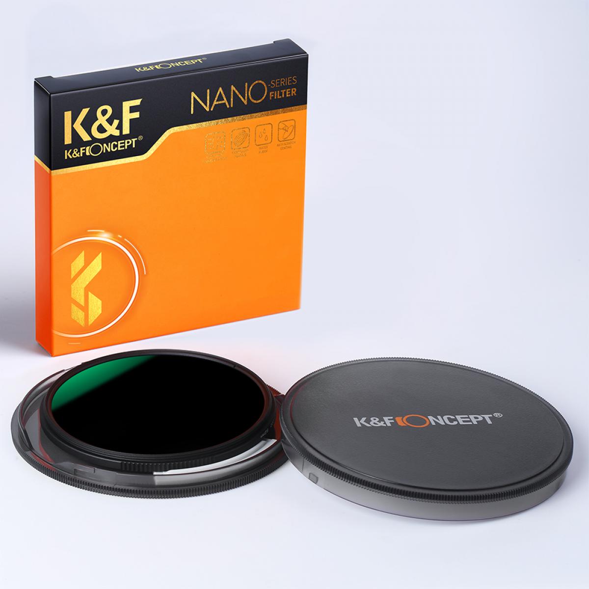 K&F 58mm ND1000 Filter Nano-Xcel series KF01.975 - Image 2