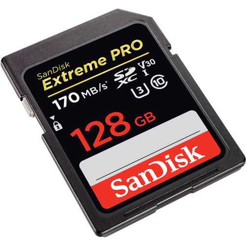 SanDisk Extreme PRO 128GB SDXC UHS-I Memory Card - Image 2