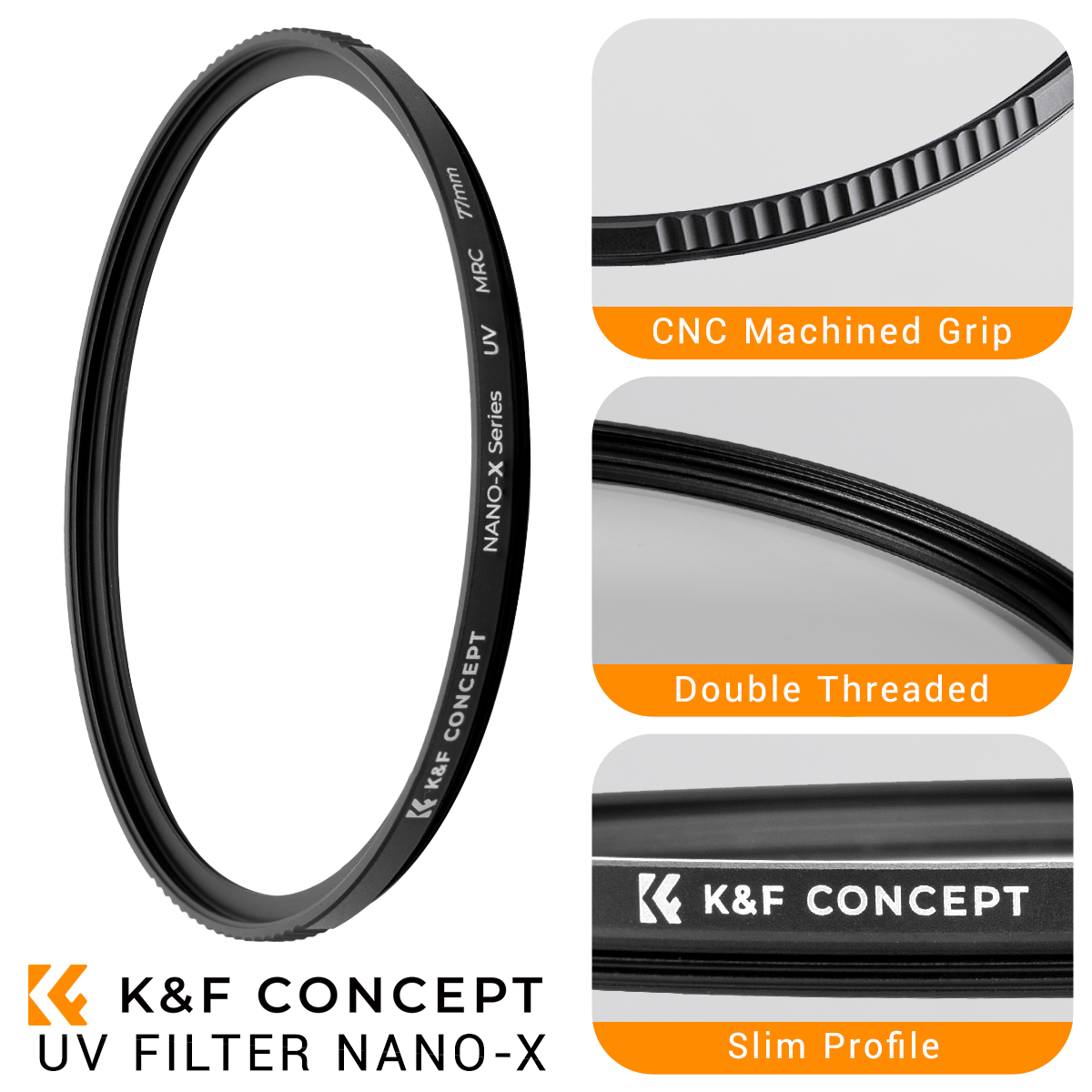 K&F 105mm Nano-X UV Filter KF01.1901 - Image 3