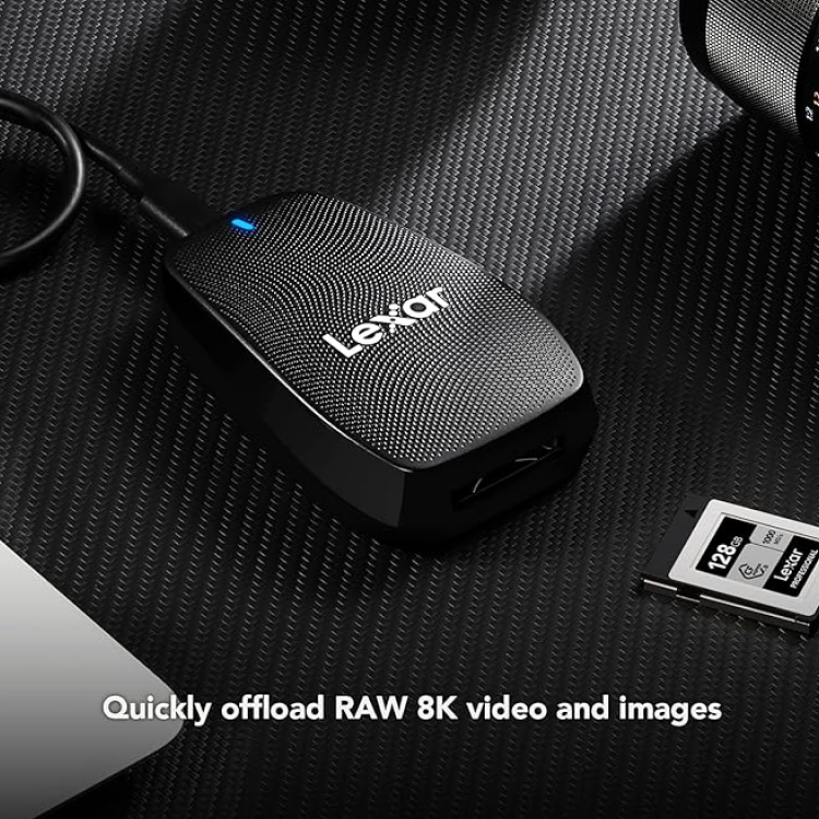 Lexar Professional CFexpress RW550 Type B USB 3.2 Gen 2×2 Reader High-Speed Transfer - Image 3