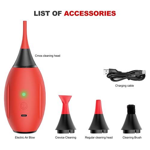 LENCEGO ELECTRIC AIR BLOWER(BLACK,GREEN,RED) - Image 2